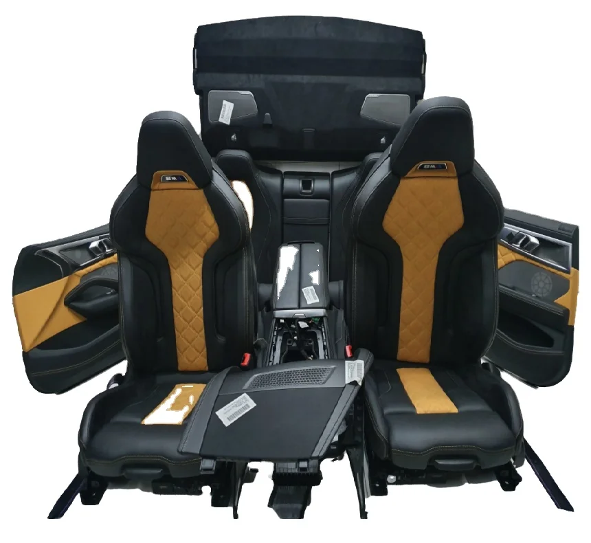 Внутреннее автомобильное сиденье для BMW M1 M2 F87 M3 F80 M4 F82 M5 F10 F90 M6 F12 F13 X5M F85 X6M F86 X7M M340 X3M X4M
