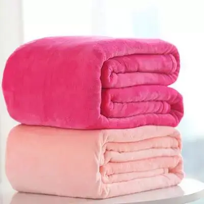 Cheap Wholesale Blankets Flannel Fleece Blanket Random Blanket Throws