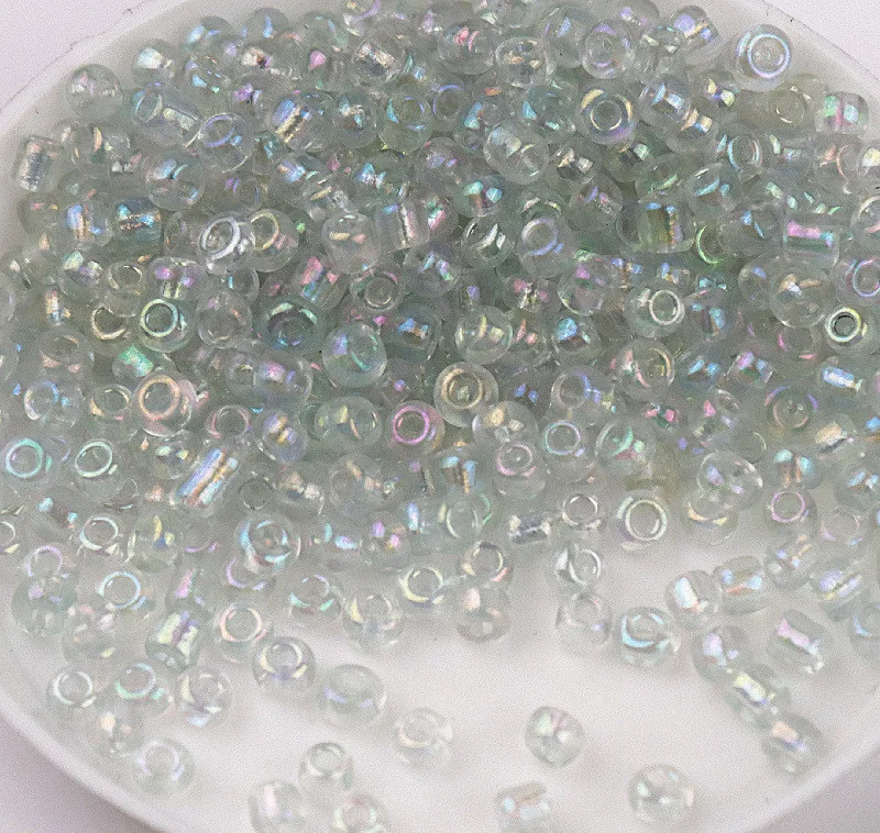 Multi Size Crystal Glass Beads DIY Handmade Beaded Accessories AB color Crystal Seed Glass Beads For Jewelry Making