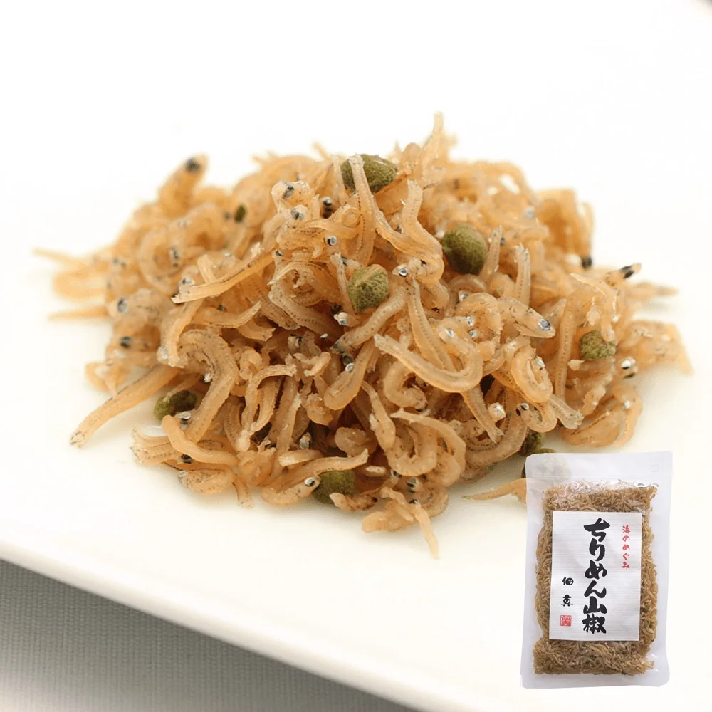 Отличный качественный, оптовая продажа, рыба из морепродуктов в стиле Kobo Kyoto, Chirimen Sansho Pilchard или Sardine
