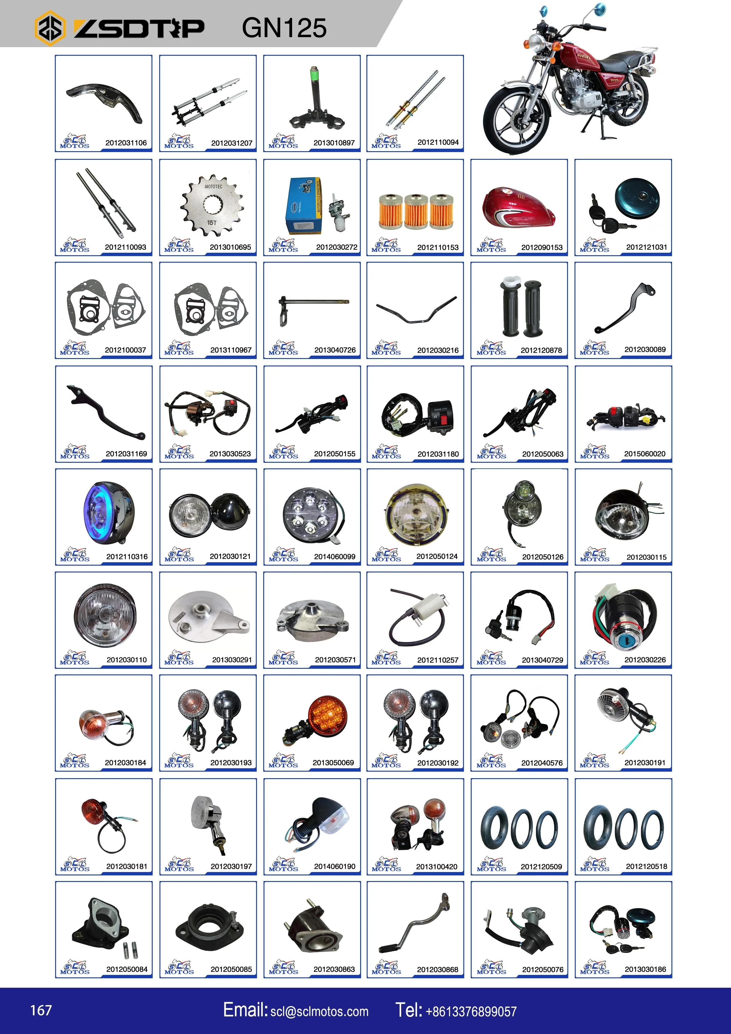 Customize Motorcycle Accessory GN125 Thunder125 2009-2019 Carburetor Repair parts  Wholesale Carburetor repair Kit