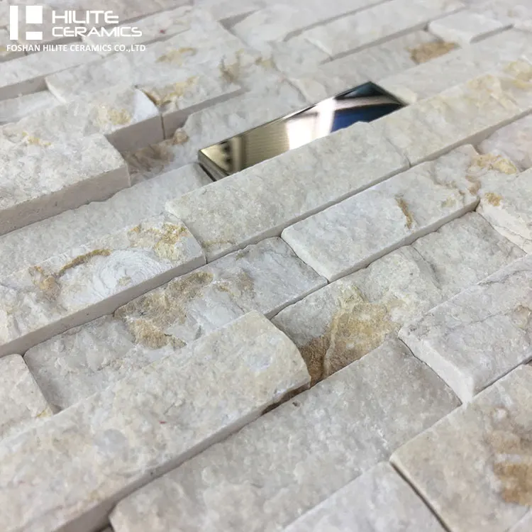Customized rough Kitchen bathroom natural stone marble tile mosaic