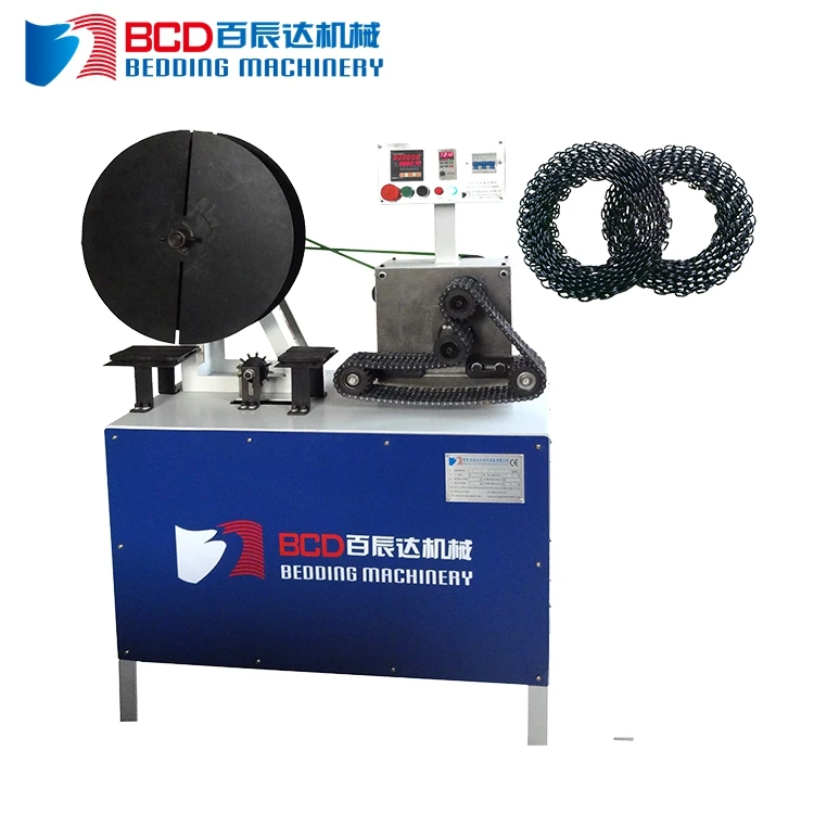 Manufacturing plant sofa spring wire coiler auto winding machine