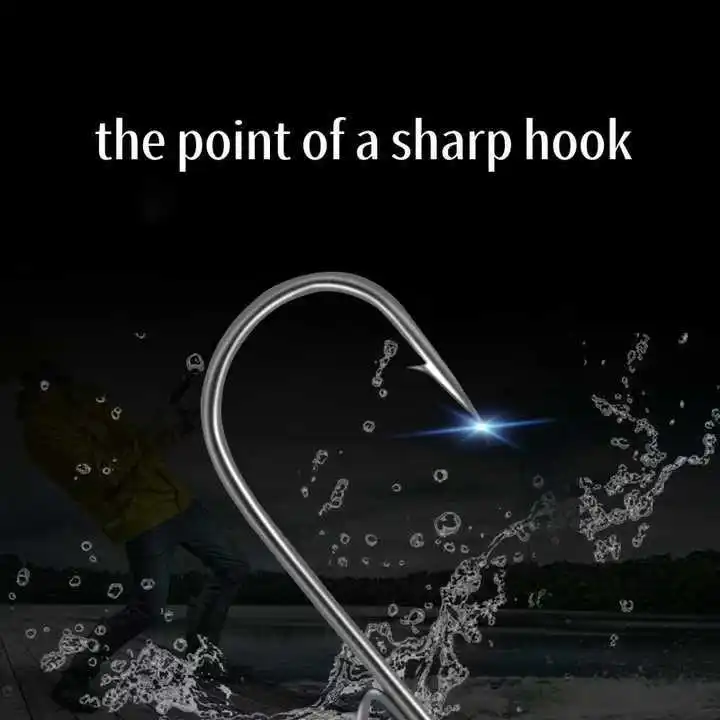 New 3G-20G Jig Head Fishing Hook High Carbon Steel Soft Bait & Saltwater Lure Anti-Bait Lead Hook for River Fishing