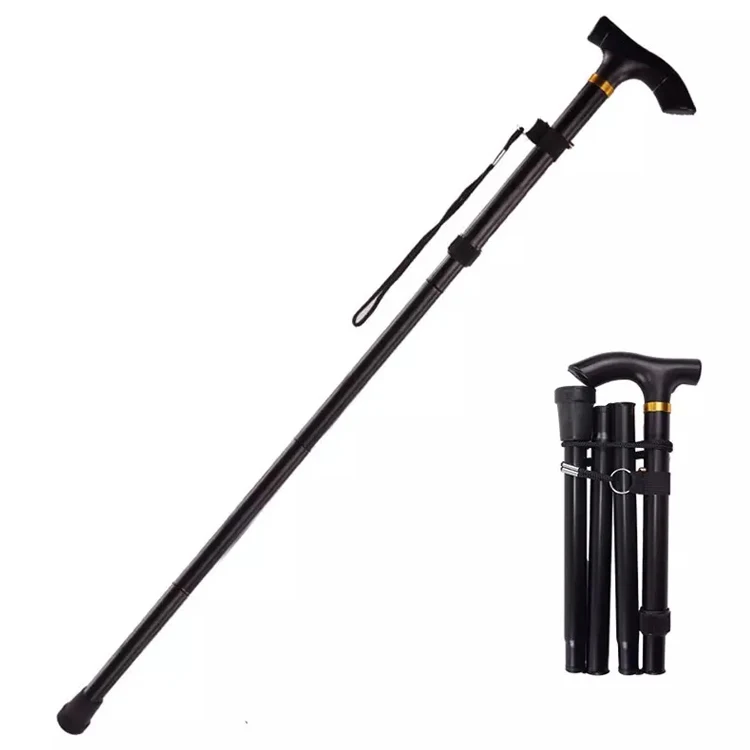 Elderly Walking Stick Handle Magic Cane Folding for Old People