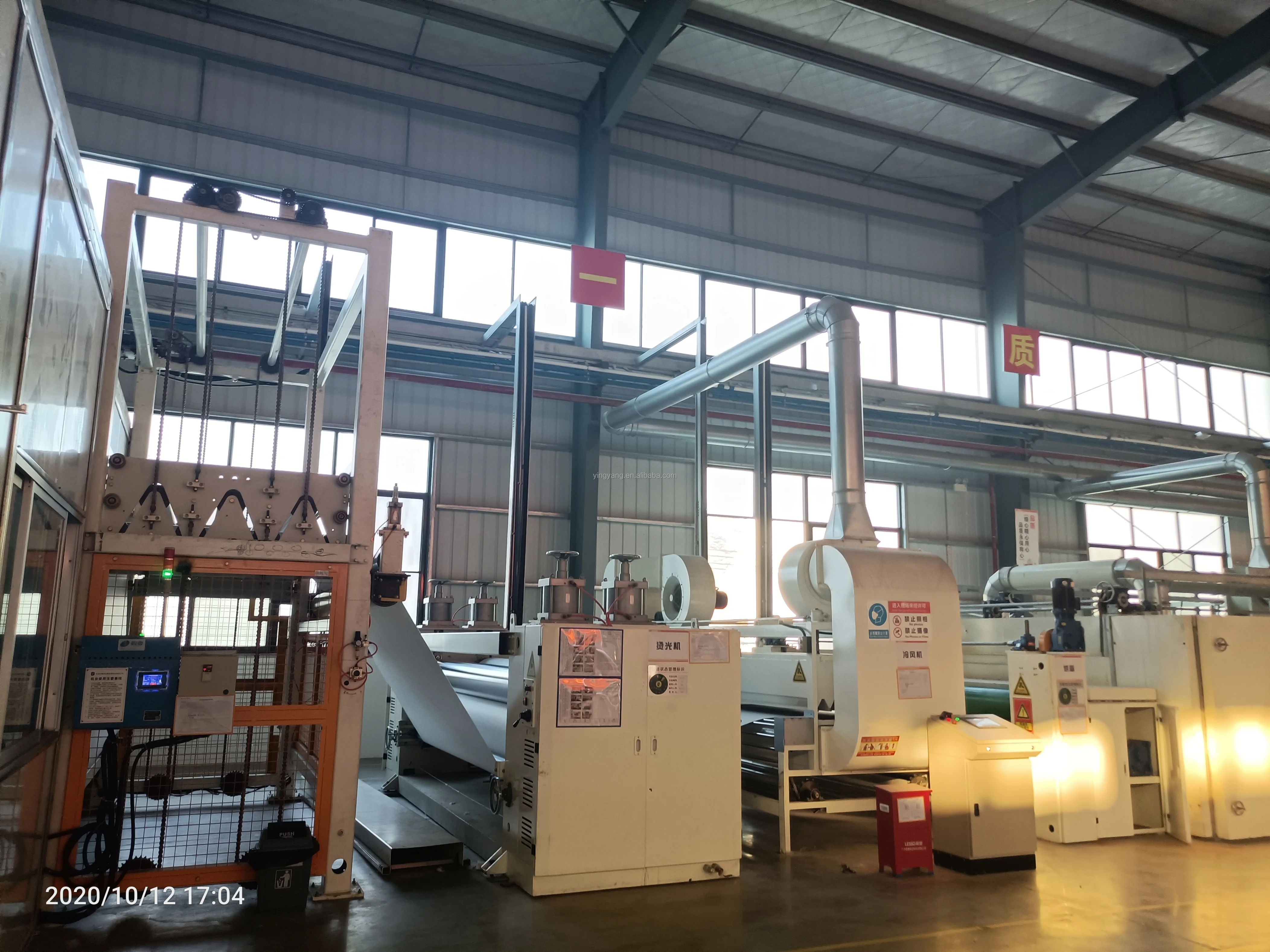 AIR FILTRATION NONWOVEN MACHINE FILTER FELT NEEDLE PUNCHING PRODUCTION LINE CROSS LAPPER MACHINE