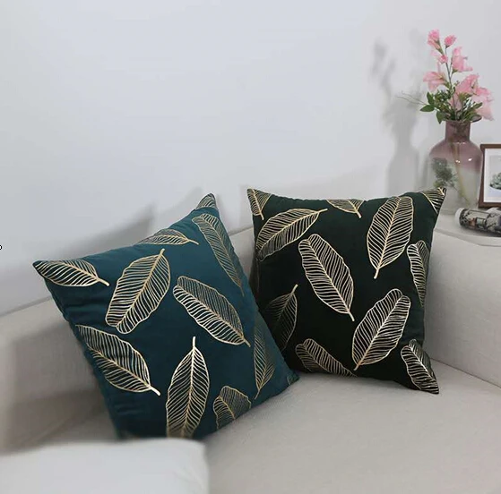 Wholesale Cushion Cover Velvet Pillow Covers Super Soft Sofa Cushions