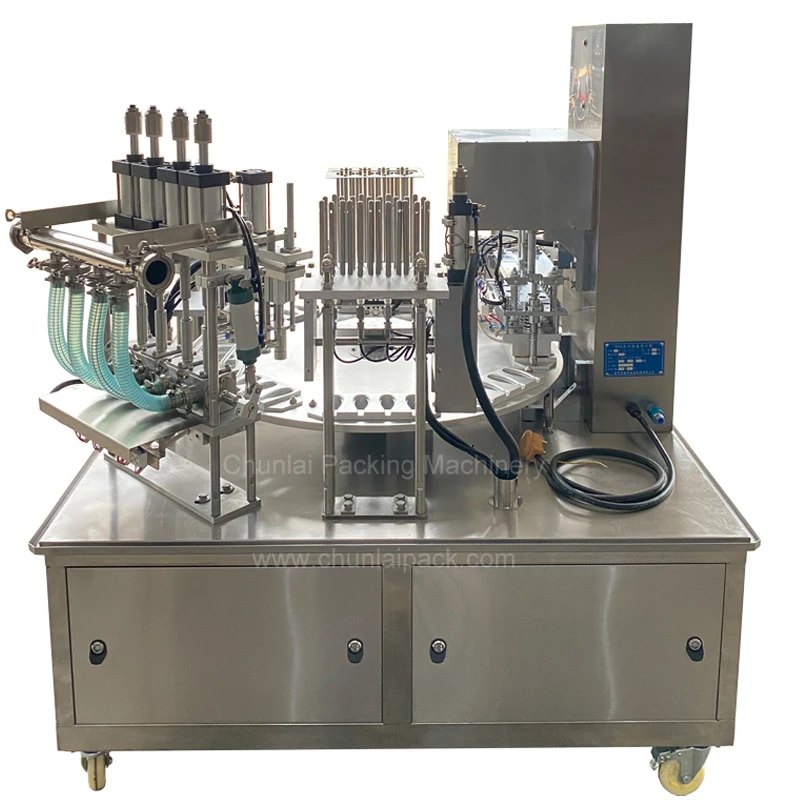 Full-automatic Wild Honey Spoon Filling And Sealing Machine Autumn Pear Paste Aluminum Foil Packaging Machine