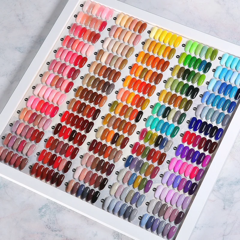 VDN частная марка 6 видов цветов Гель-лак для ногтей комплект с подарочной коробкой био-Гели Soak Off Гель-лак набор бесплатный образец профессиональный салон гвозди