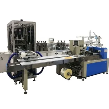 Face Mask Making Machine 2020 New Three Layer Disposable Pharmacy PLC Flat Full Automatic Non-woven Fabrics FRS Customized Shape