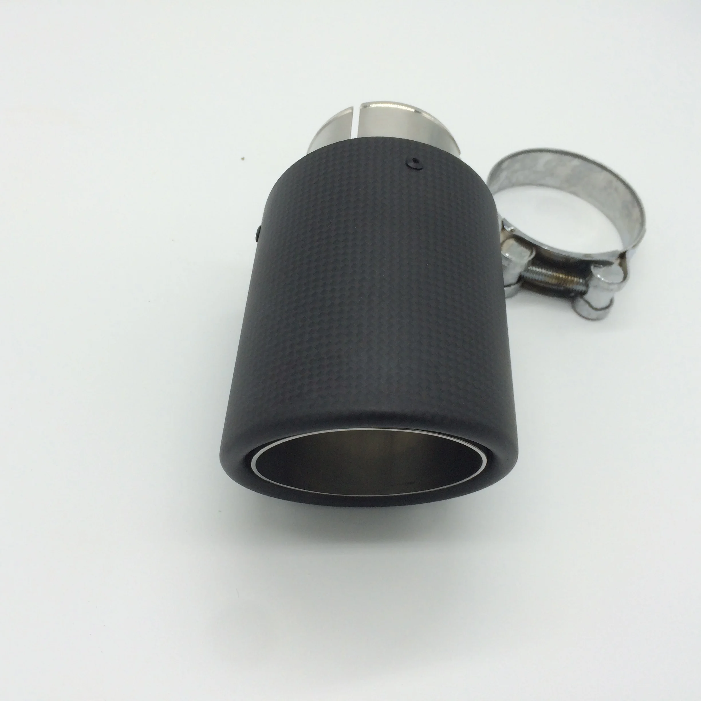 
Black AK Carbon Fiber Surface Exhaust Tip Muffler Pipe Tailpipe 