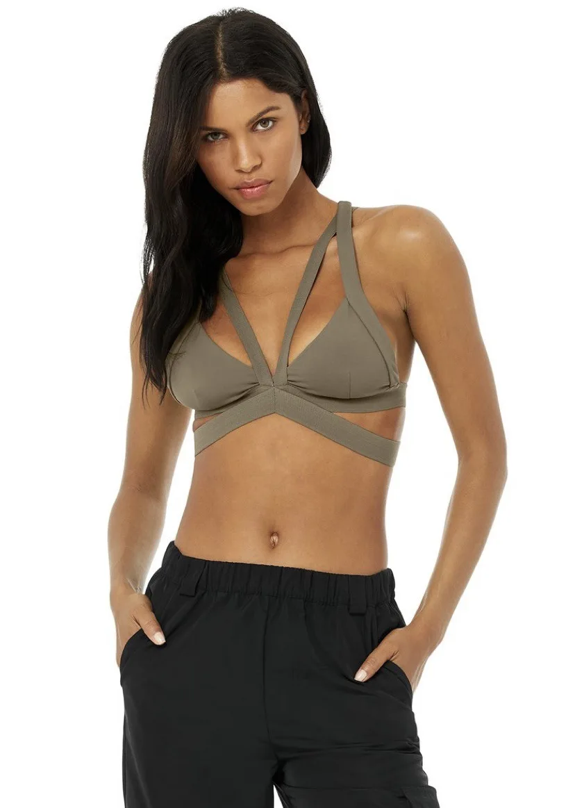 2024  New sports yoga bra women Amazon fitness running anti-sagging underwear yoga clothes custom factory beauty back