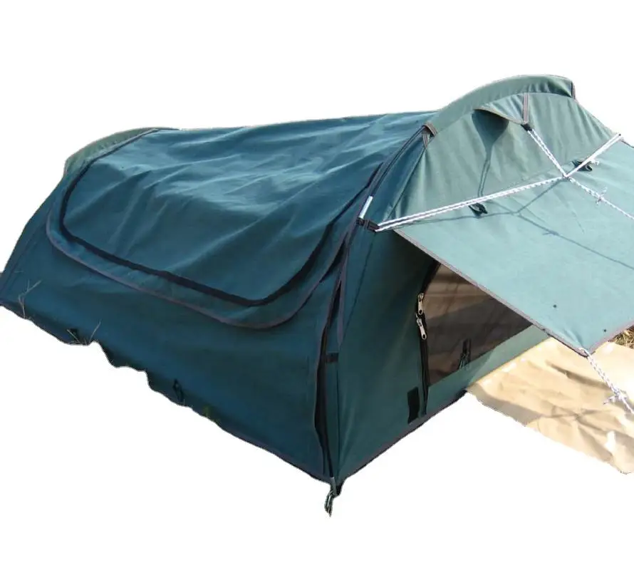 Outdoor mountaineering custom waterproof and tear-proof camping tent for 1-2 persons