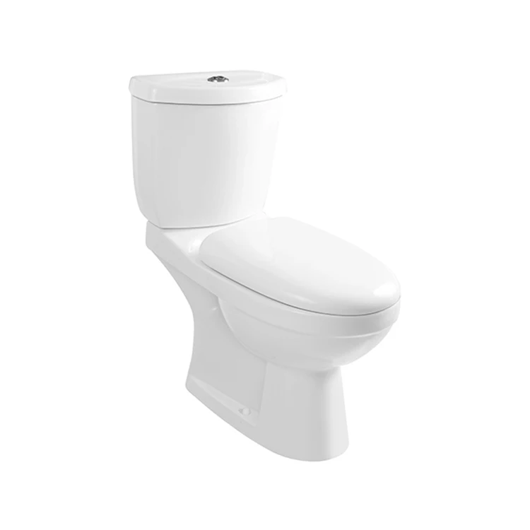 Hot Item Middle East /Africa P-trap S-trap Floor Mounted Bathroom Ceramic Washdown Two Piece Toilet