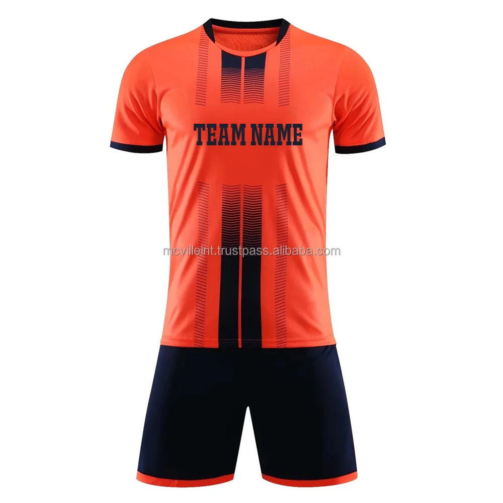 Новинка мужской комплект футбольной формы женская футболка с сублимационной печатью Детские футболки платье спортивная форма тренировочный костюм