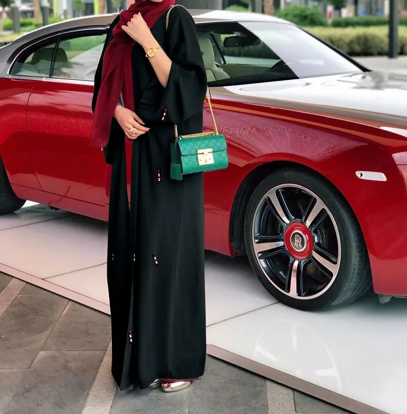 Manufacturer Supplied Burkha Islamic Clothing Muslim Long Dresses Abaya For Women Ramadan Robe