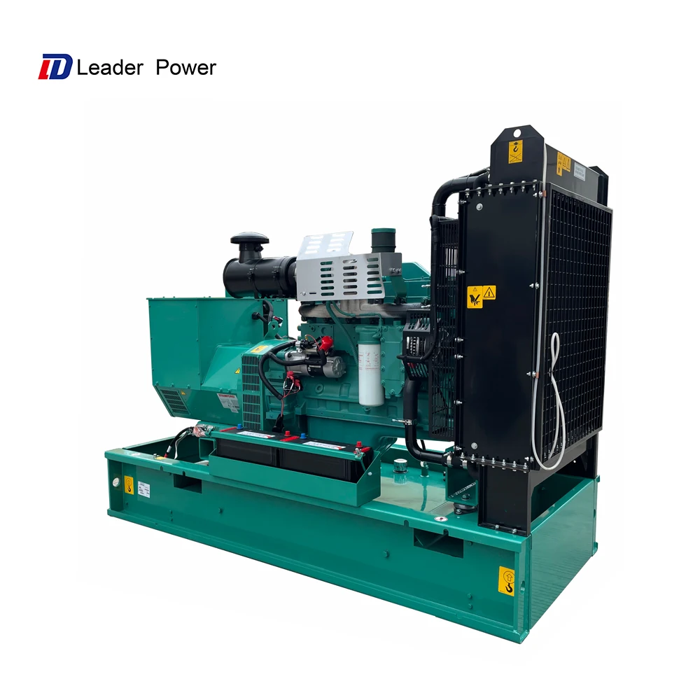 Leader Power Factory Price High Quality Diesel Generator 160kw 200kva Three Phase Low Noise Silent Soundproof Diesel Genset