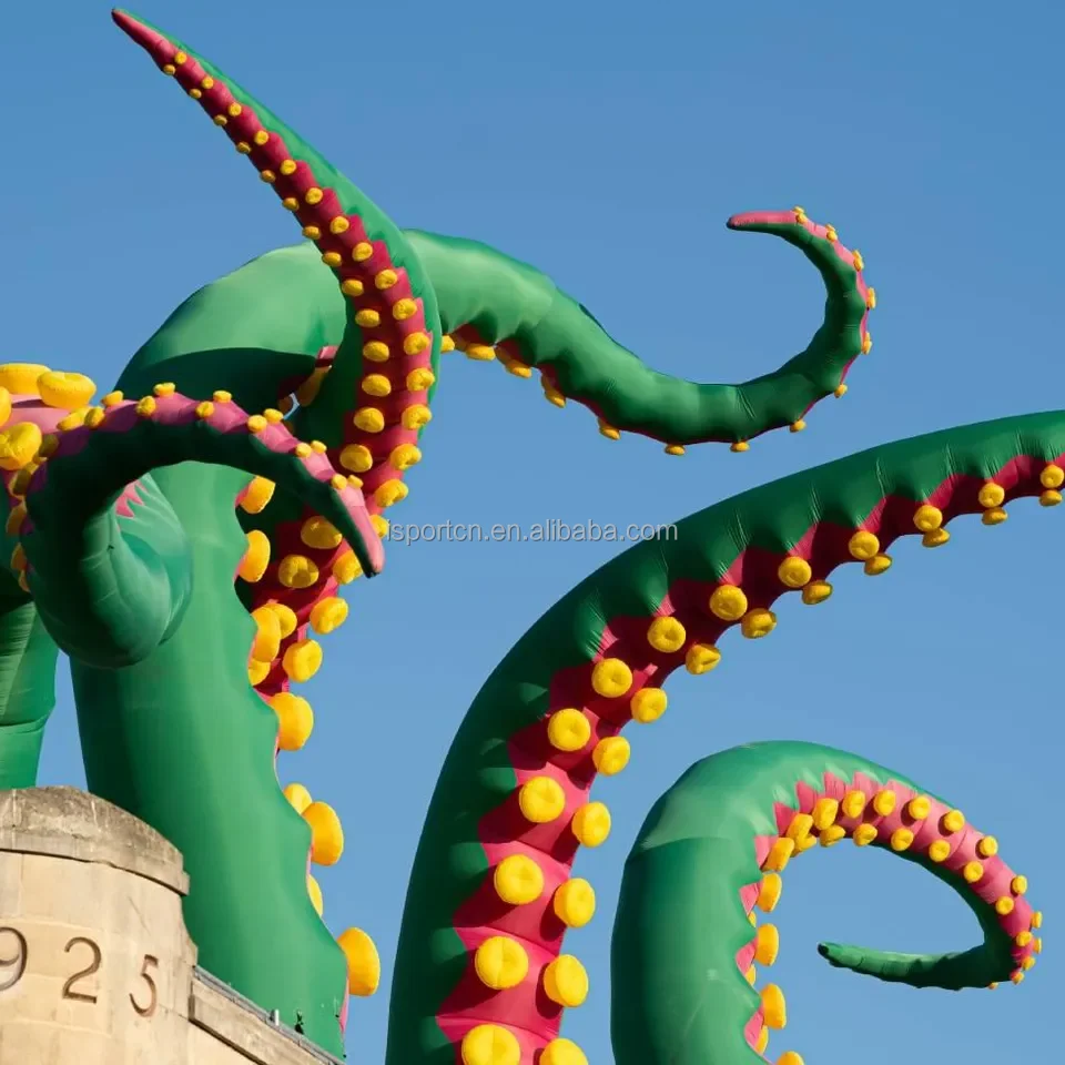 Outdoor Decorative Giant Inflatable Octopus Tentacle Legs for Advertising Event Stage Party Decoration