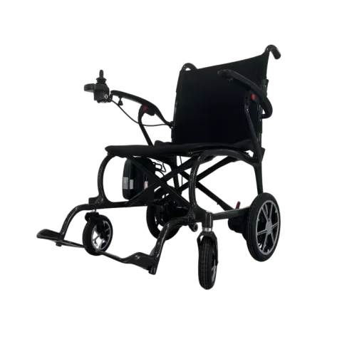 11.5kgs Light Weight with Airline Approved Lithium Battery Power Wheelchair Folding Carbon Fiber Traveling Electric Wheelchair