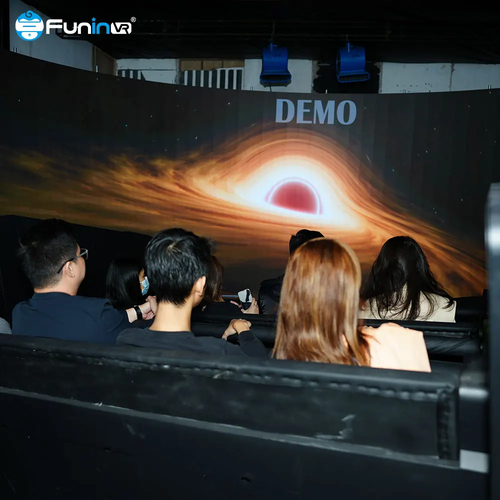 360 аттракционов Funinvr вращающийся театр цифровой иммерсивный кинотеатр виртуальной реальности градусов