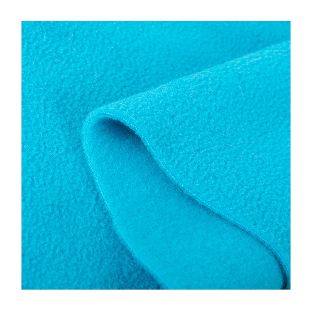 Factory direct sale knit 220 gsm double side brush anti pilling 100 polyester micro polar fleece fabric for lining , hoodie