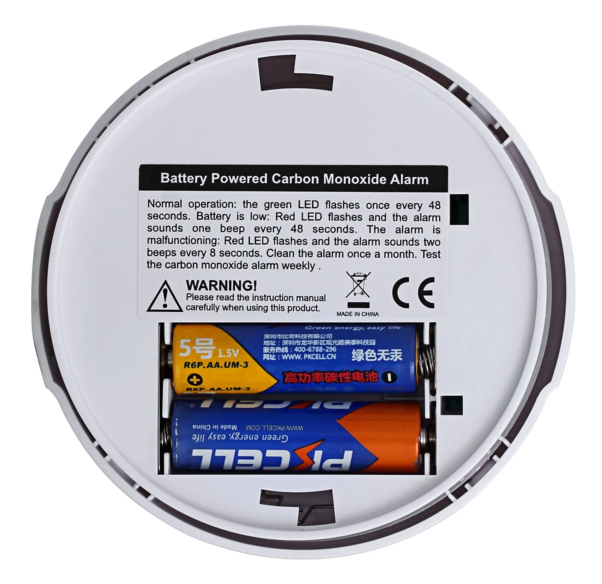 2O23 Year Factory Home Security  Carbon Monoxide Sensor CO Alarm with TUV