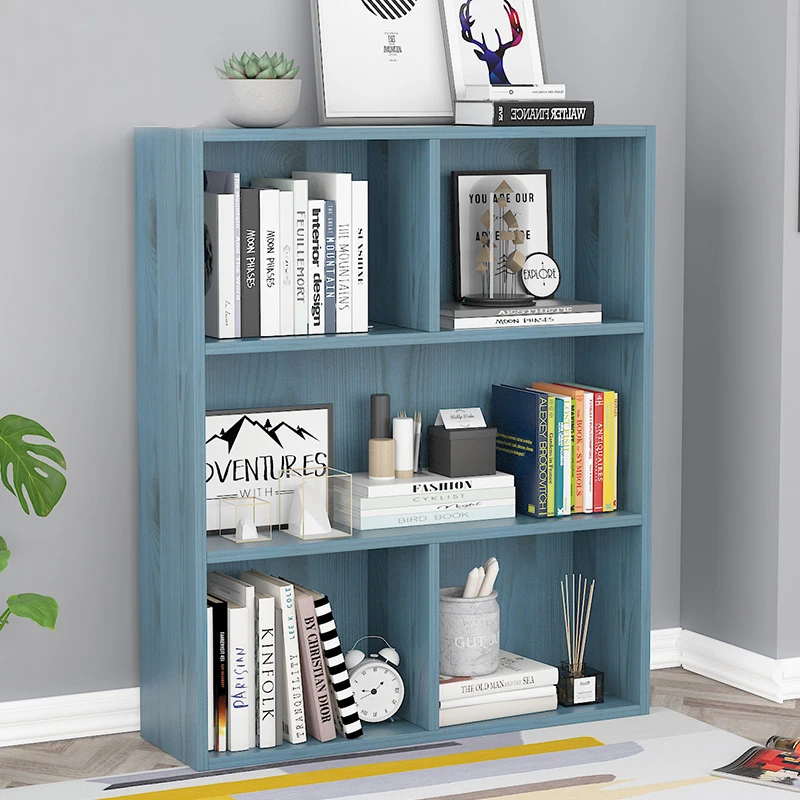 Wooden book shelf children book rack large capacity wholesale