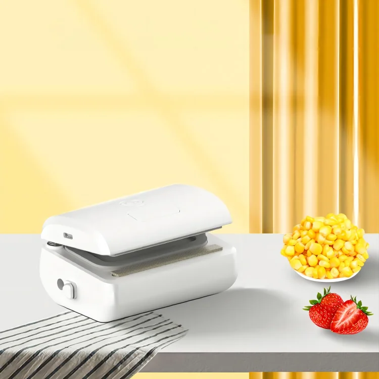 Mini Vacuum Food Sealer Electronic 4 in 1 Automatic Kitchen Handheld Mini Home Household Vacuum Packing Machine