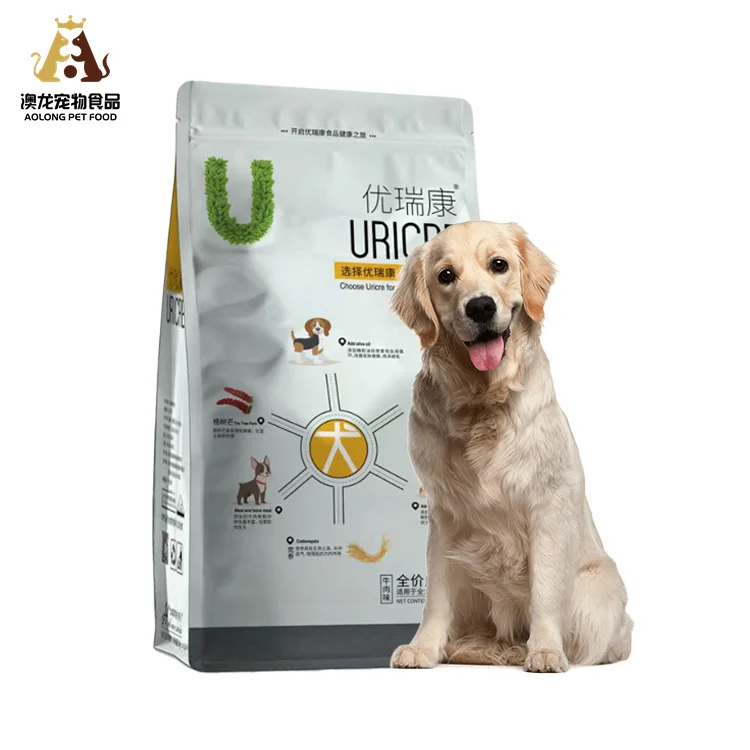 Высокобелковая зерно без сухого корма для собак индивидуальная этикетка чистый натуральный органический насыпной кг китайский производитель