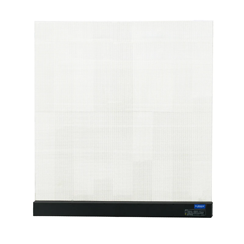 Indoor Full Color Transparent Led Display Screen Smd Curved Led Video Wall Glass Led Screen For Showcase