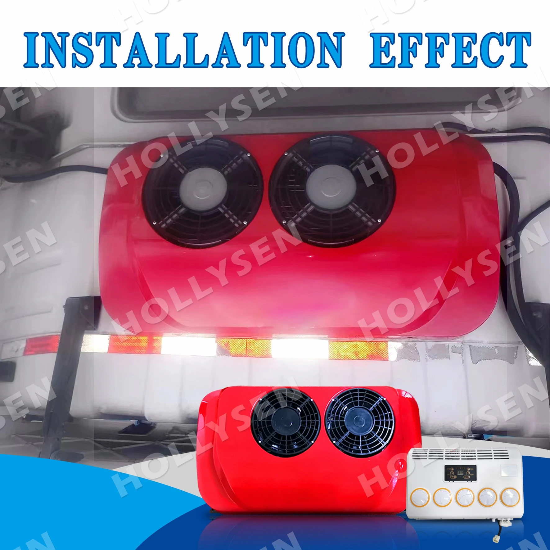 Hot Sale Truck Air Conditioning Systems, 12V 24V Electric Split Type Boat Caravan Truck Sleep Air Conditioner/