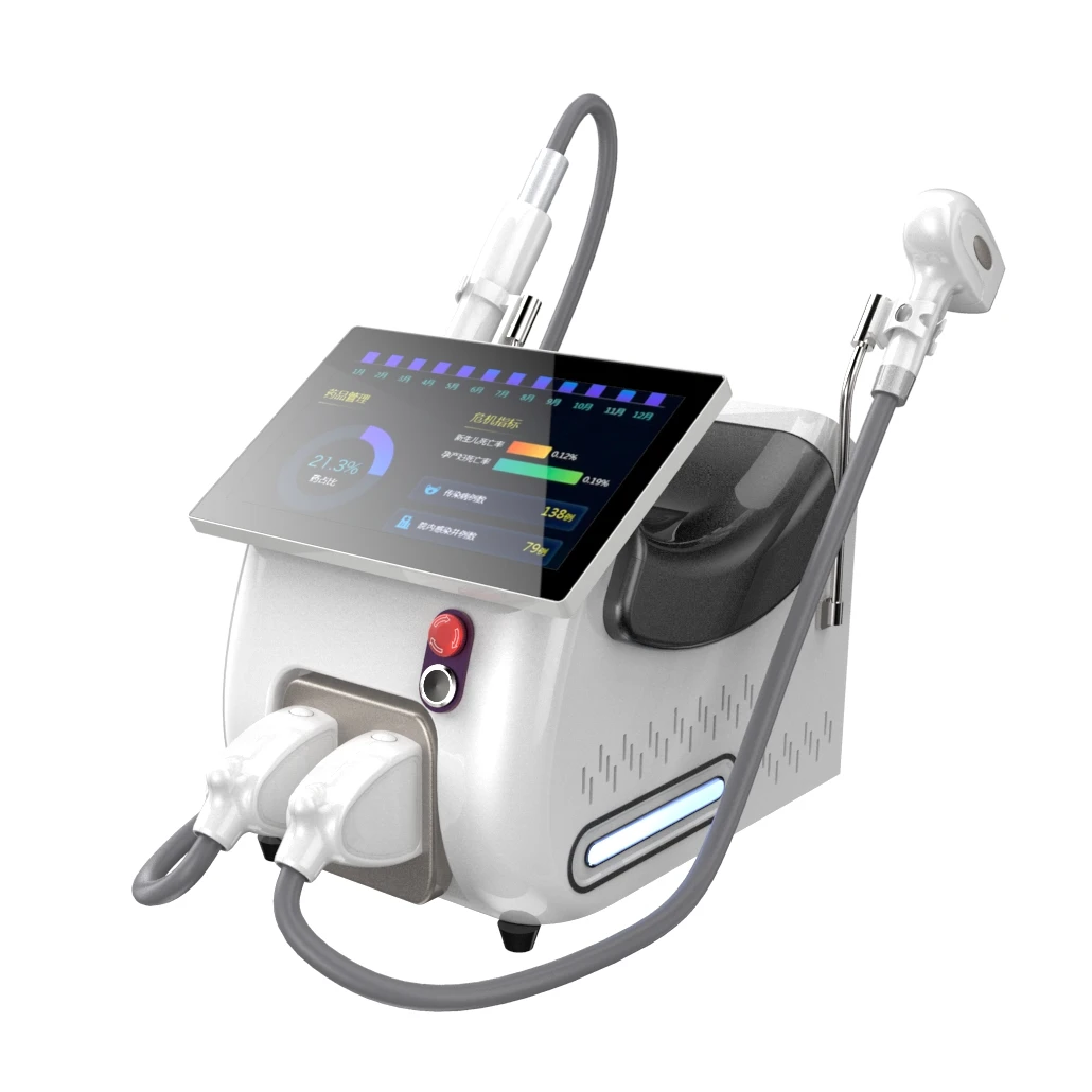 1200w Diode Laser Q Switched Nd Yag Laser Tattoo Removal Machine