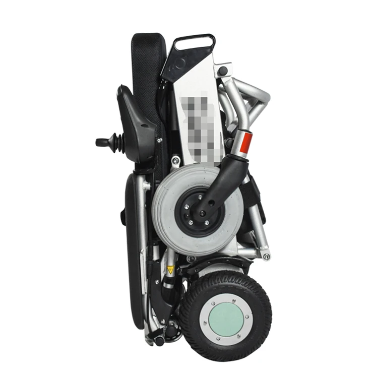 Good Quality Manuel Disabled Folding Motor Power For Elder Lithium Battery Electric Wheelchair