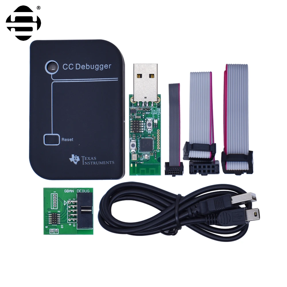 SZYJ CC Debugger ZIGBEE emulator CC2531 CC2540 Sniffer Wireless Board Bt 4.0 Dongle Capture USB Programmer Downloader Cable