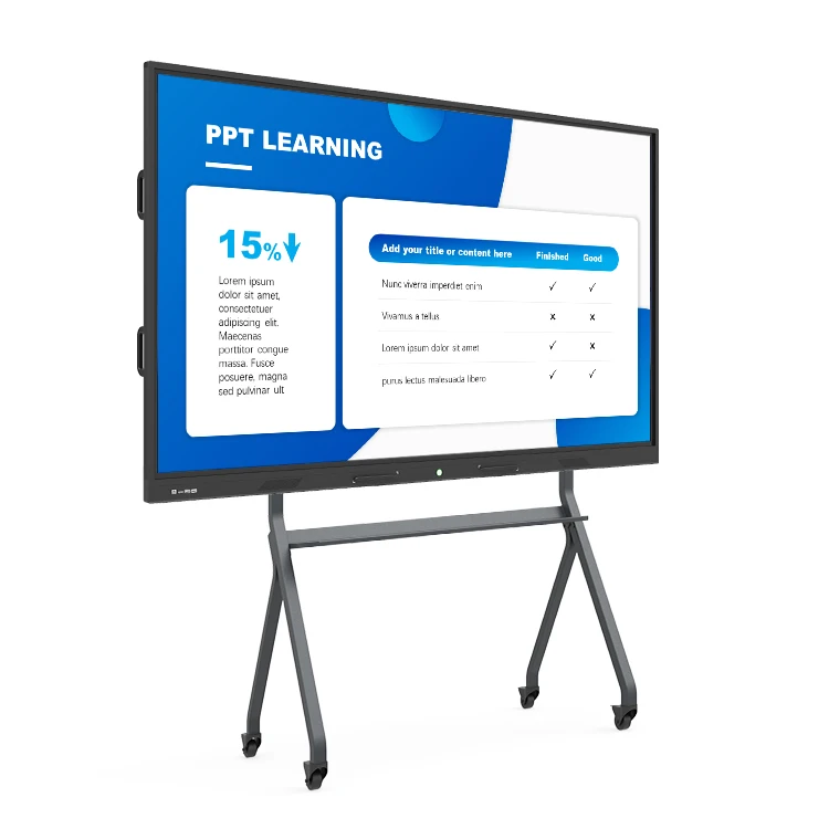 55 Inch Intelligent Whiteboard Best Interactive Digital Education