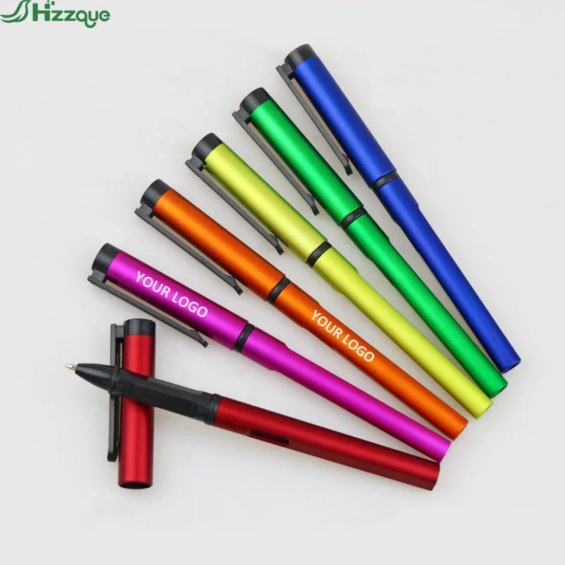 Colorful Plastic Gel Pen for Student Hotel Office Use with Customizable Logo pen