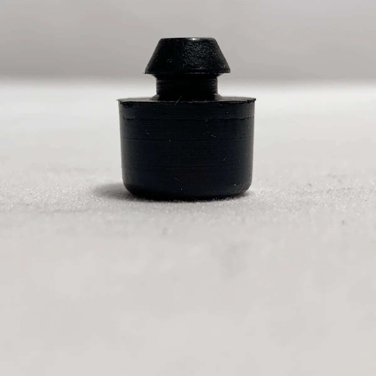 Protective Shield Bellow Cover Flexible Accordion Rubber Cushion Buffer Pad Size L 12mm H 15mm THK 9mm Round Rubber Buffer