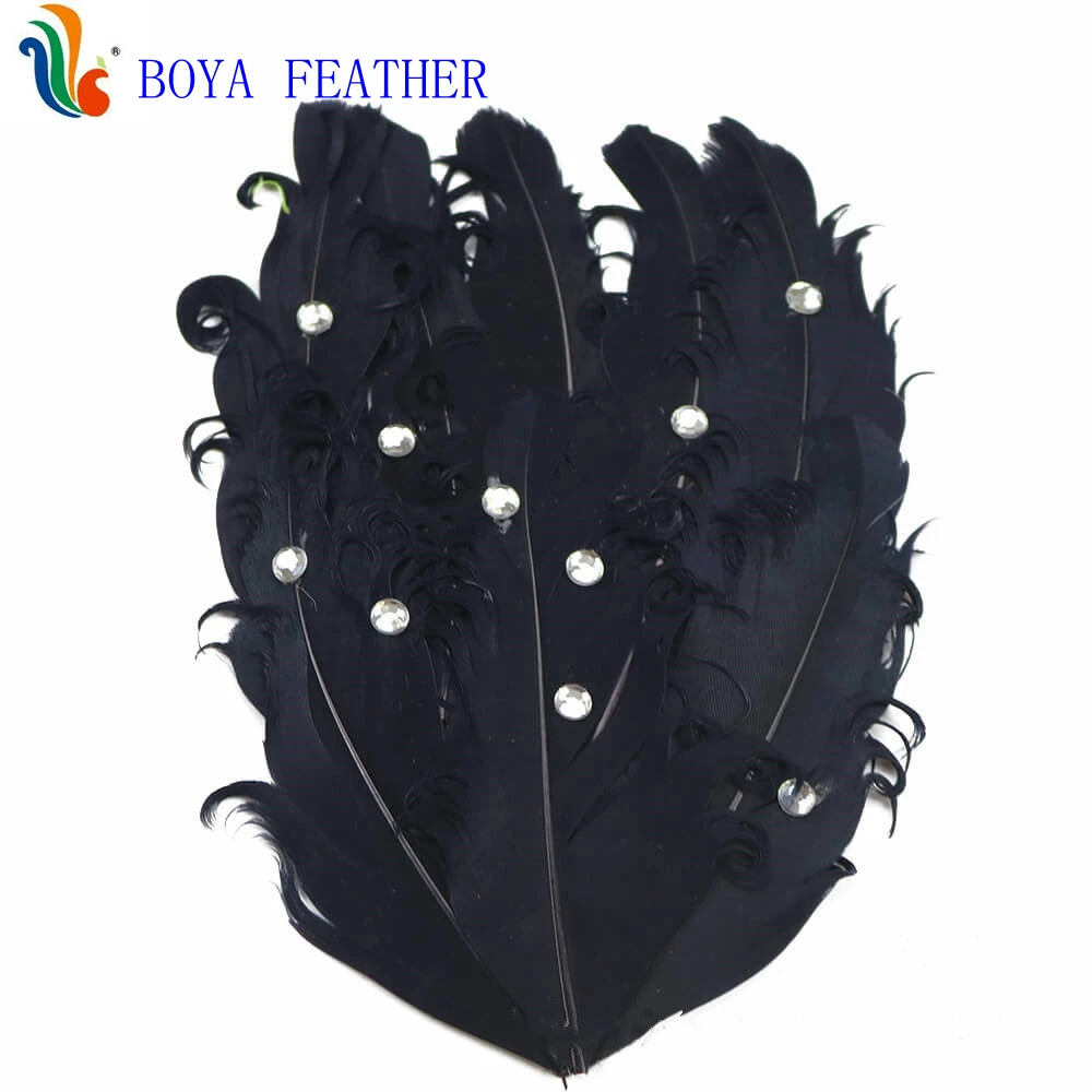 Party Decoration Curly Goose Feather Pad