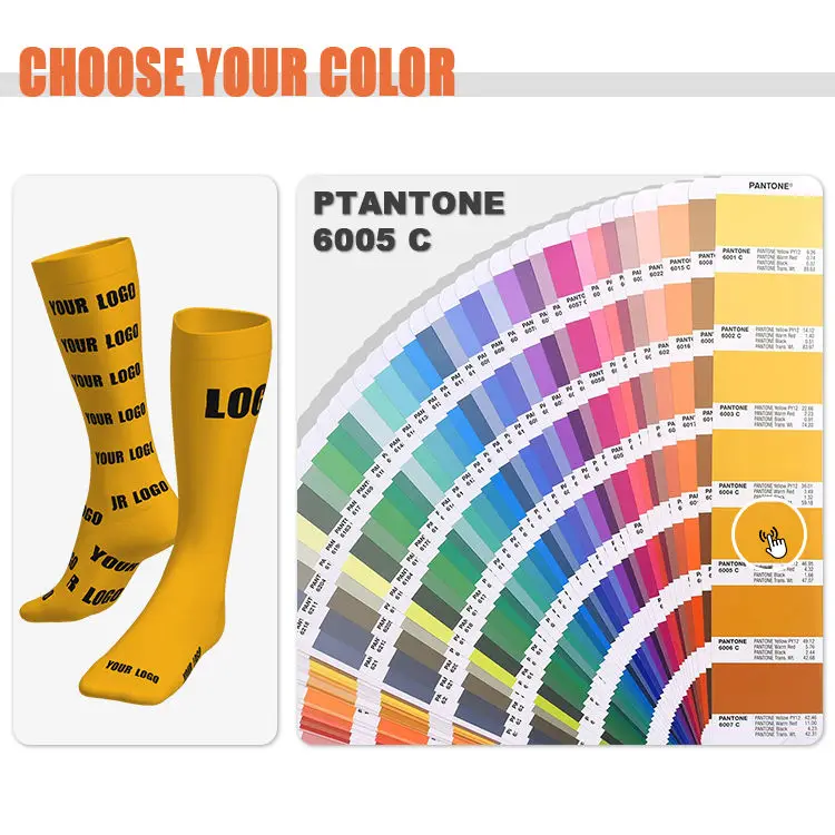 Free Sample High Quality Cotton Bamboo Winter Crew White Socks Womens Unisex Jacquard Custom LOGO Sports Socks