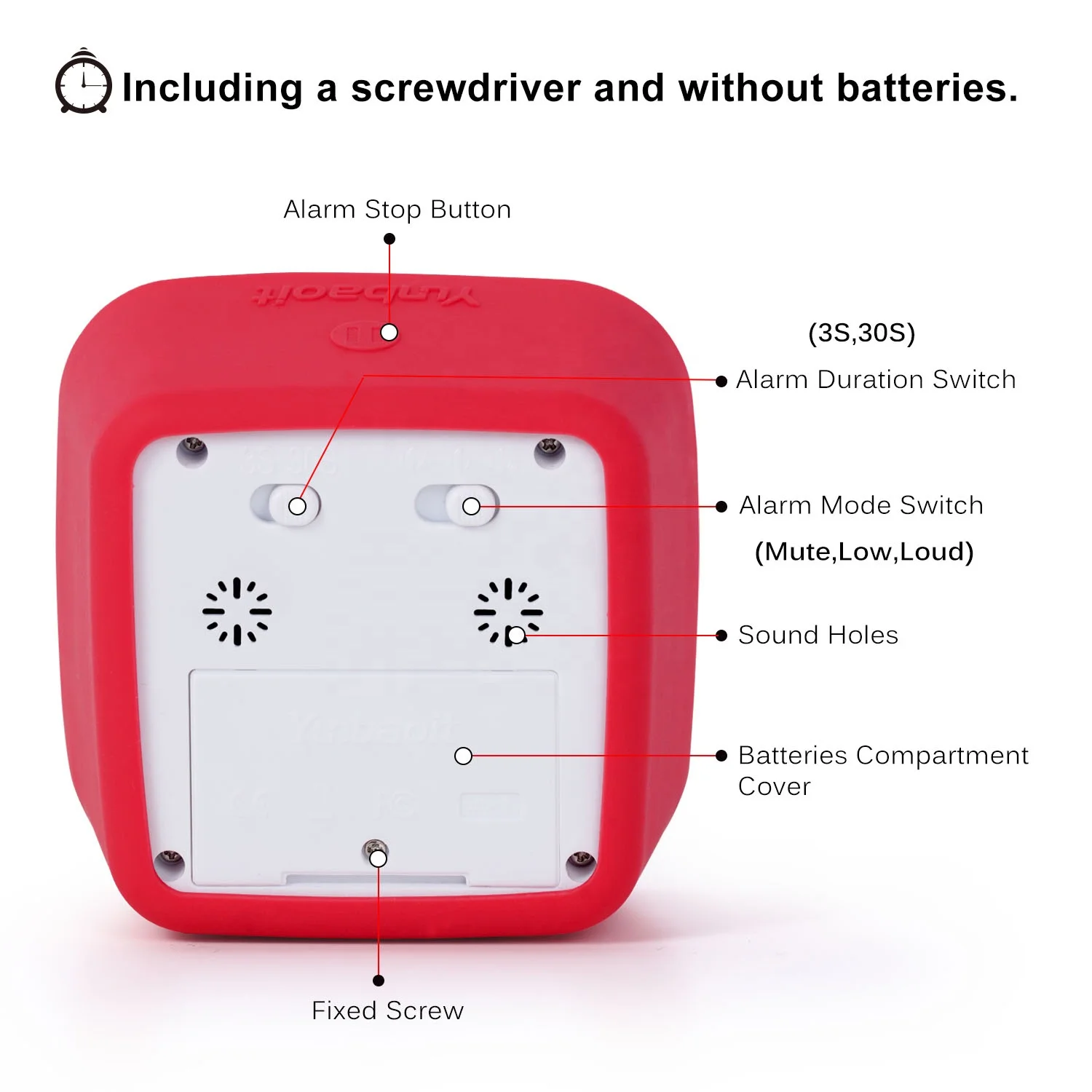 Yunbaoit New Kitchen Countdown Timer 60 Minute Visual Silent Analog Timer Wholesale Or OEM