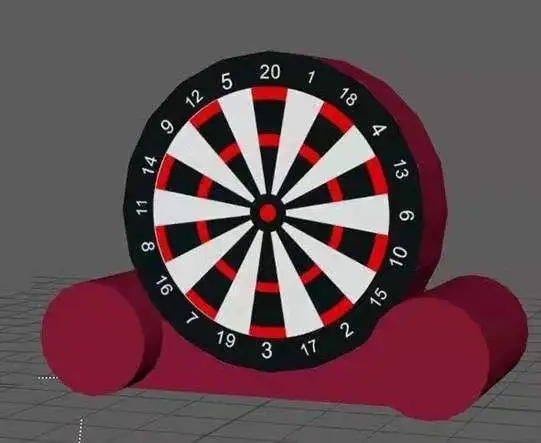 Interactive Football Dartboard Soccer Target Dart Board Inflatable Foot Dart For Sale