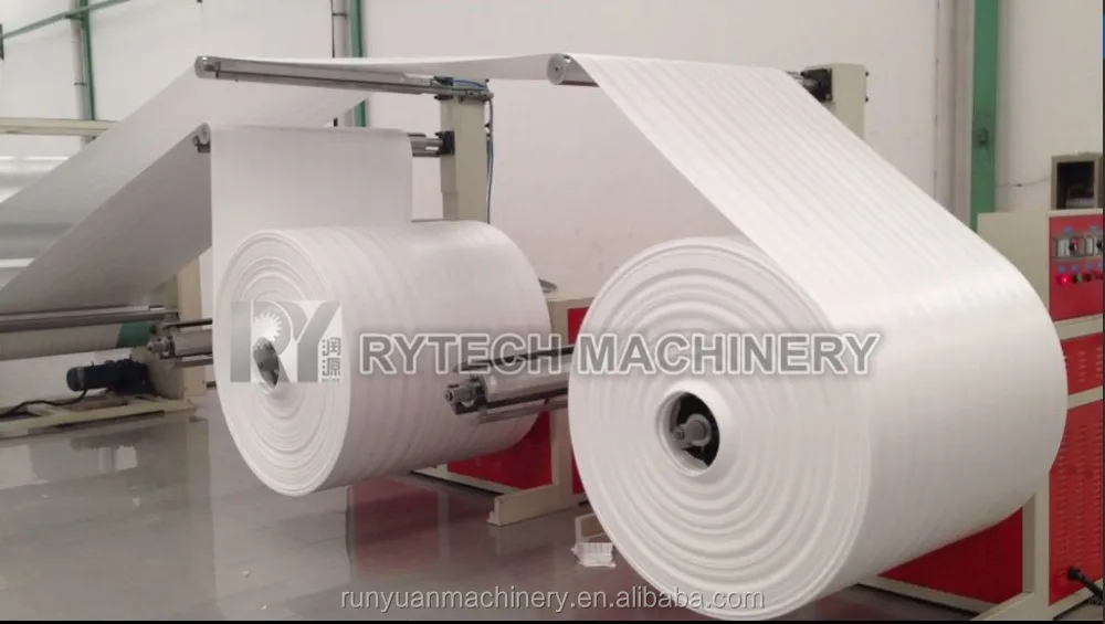RY-FP 100/130 Plastic PS Foam Sheet Extruder Machine eps sheet extrusion
