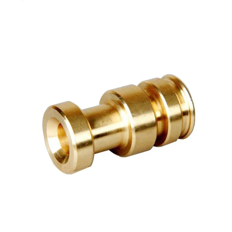 Small Batch Custom Solid Potentiometer Knob CNC Milling Wire Cut Brass Precision Parts