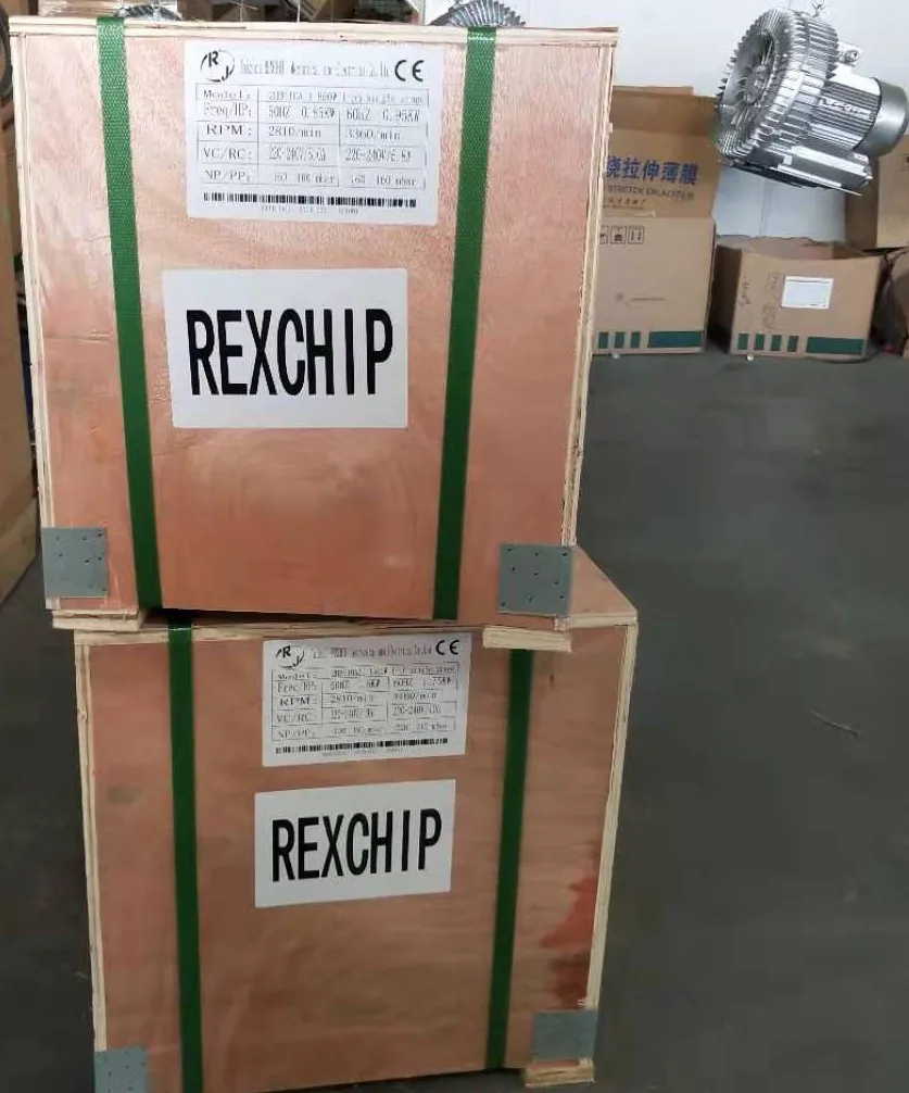 16HP трехфазный одноступенчатый боковой канальный вентилятор