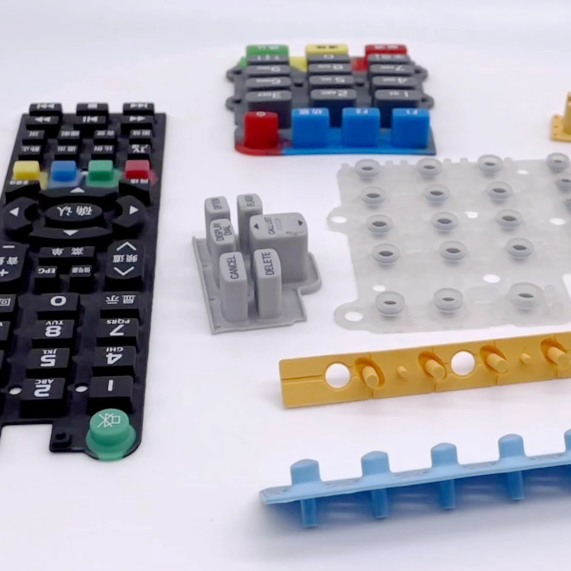 Индивидуальная пустая клавиатура, гибкая телефонная резиновая силиконовая промышленная клавиатура