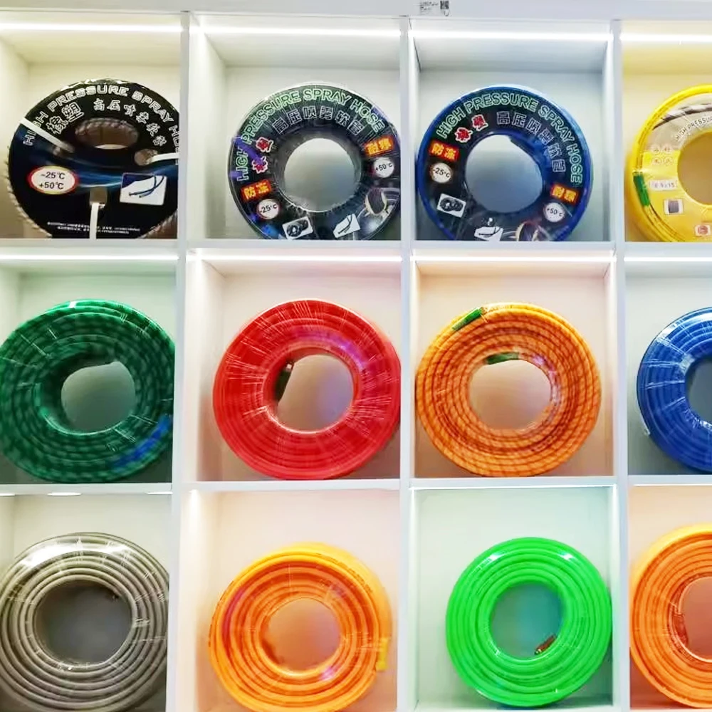 Customized 5 layers high pressure spray hose pvc pipes prices
