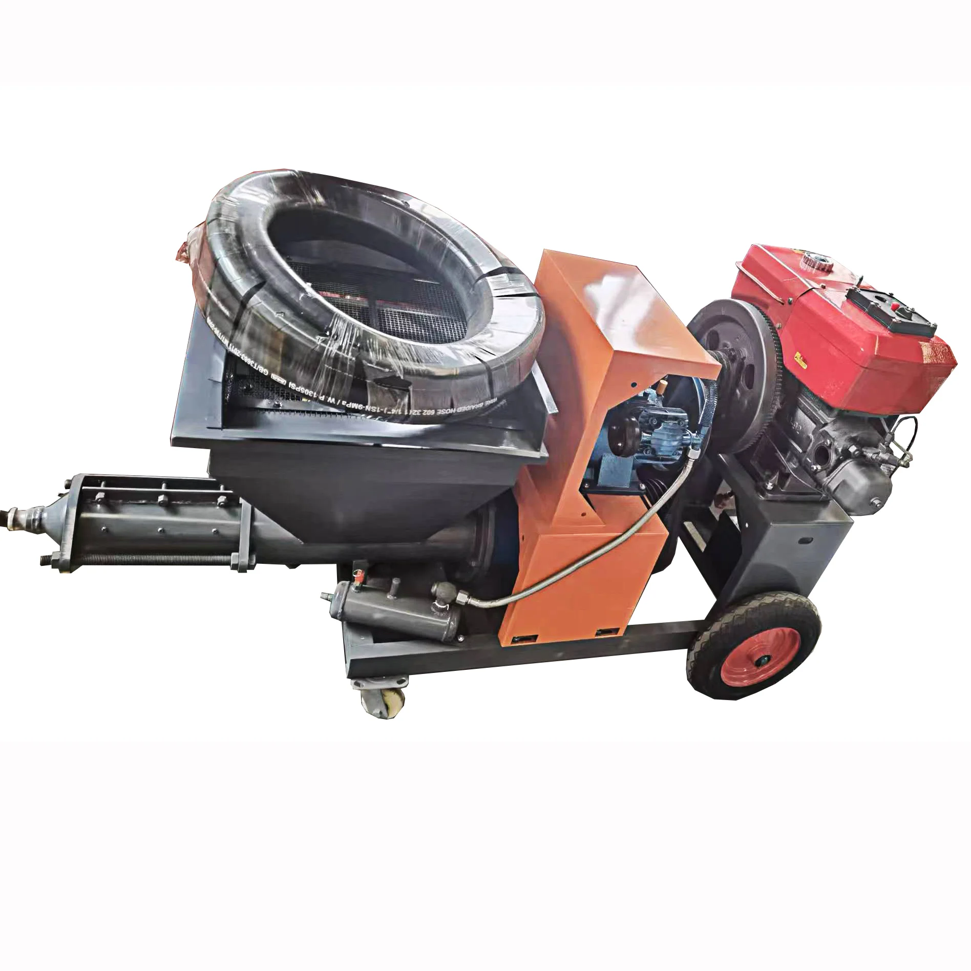 Construction Machinery Stucco Mortar Spray Plaster Pump Cement Mortar Spray Lining Machine