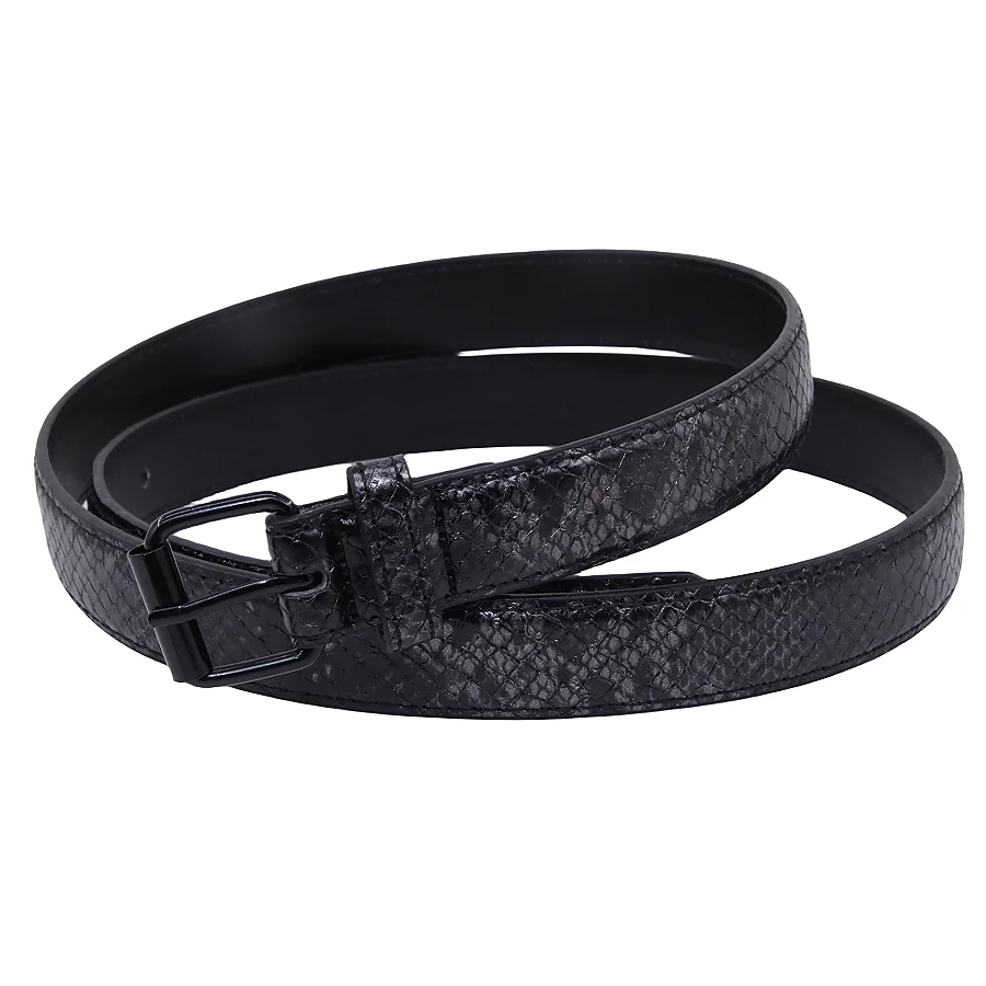 Snakeskin Belt Strap for Belt Python Leather Men Belt