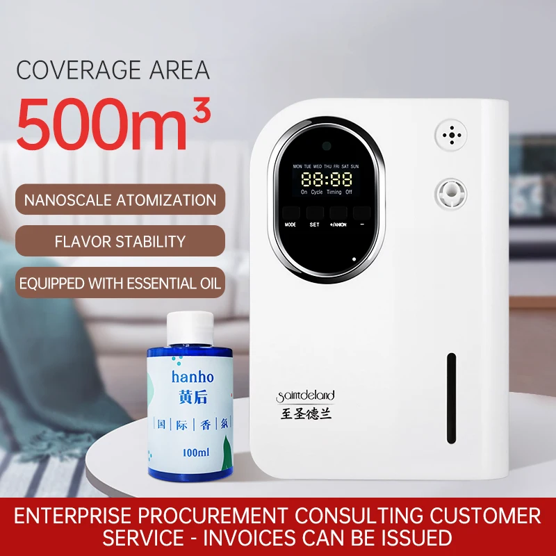 Wholesale LCD Wall Mounted Aroma Diffuser 180ML Large Area Home Hotel Panel Control Aroma Diffuser