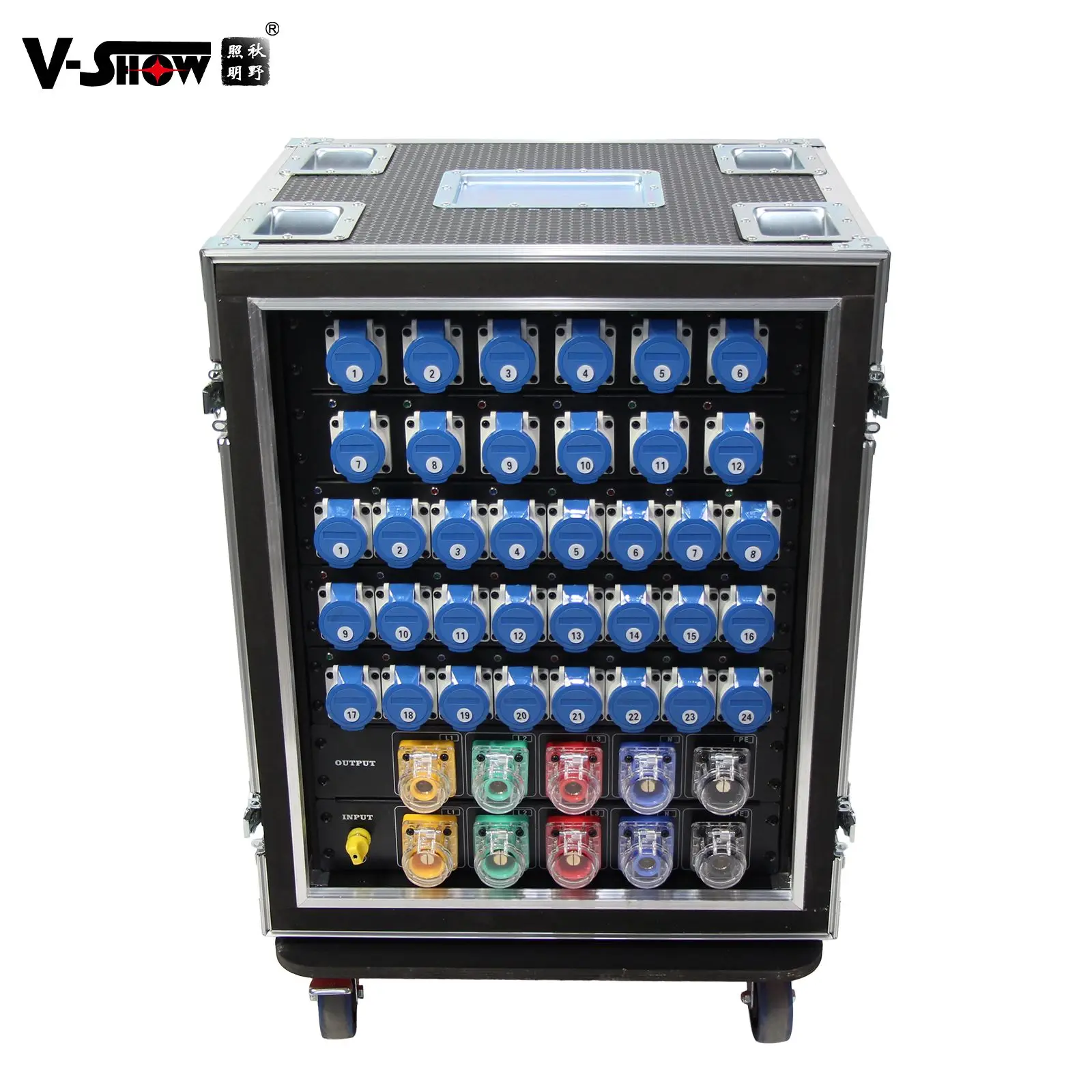 VSHOW 36CH Adapter Power Distributor for Stage Lighting Equipment